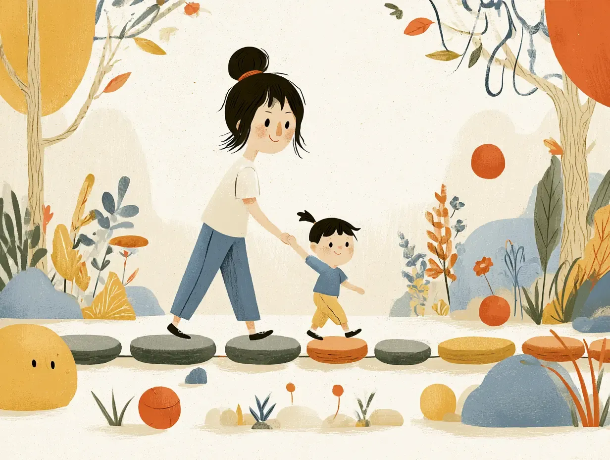 Espace de psychomotricité avec une professionnelle accompagnant un enfant