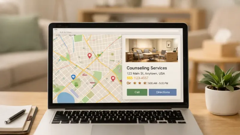 Référencement local psychomotricien : méthode SEO